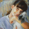 A Girl with Bunny